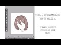 HOW TO SHADE HAIR!!! [ibis paint tutorial #1] (Eng and indo sub!!)