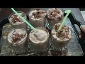 Chocolate Milkshake Recipe || बाज़ार जैसा चॉकलेट मिल्कशेक बनाएं घर में || How To Make Cake Milkshake