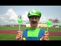 Stunts From Super Mario Olympics In Real Life (Tokyo 2020)