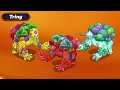 Fire Haven - All New Monsters Common, Rare, Epic (Sounds & Animations) | My Singing Monsters