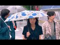 【4k hdr】 Rain Sounds ASMR |  3 Hours Heavy Rain Walk in Tokyo Japan | Relaxing Natural City ambience