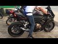 Honda CBR650R Best Compilation Exhaust Sound Akrapovic Arrow Yoshimura SC project Scorpion CBR 650 R