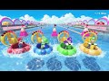 Mario Party Switch - The Best Racing Battles - Mario vs Yoshi vs Waluigi vs Luigi