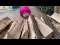 DIY Easy Firewood Rack | How to Season Firewood