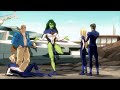 She-Hulk - All Scenes Powers | Fantastic Four: World's Greatest Heroes