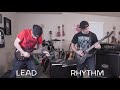 lead vs rhythm guitar