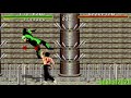 mortal kombat (1992) (Sega Genesis)  Defeating Reptile on Very Hard with Double Flawless