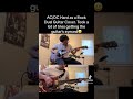 AC/DC Hard as a Rock Lead and Rhythm Guitar Mini COVER