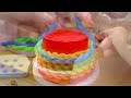 Amazing KITKAT Chocolate Cake 🌈 Miniature Rainbow KITKAT Chocolate Cake Decorating Recipe 🌈