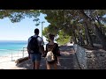 Makarska Dalmatia Croatia 🇭🇷 4K Beach and Promenade Walking Tour