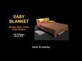 Easy Blanket with Cloth Modifier - Basic Level