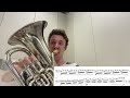 Ost Characteristic Study #3 for Trumpet (bass clef version) - Jason Costello