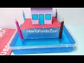 flood resistant(proof) smart house working model  - inspire award  | howtofunda | newton 3rd law