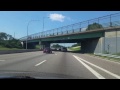 Driving on Highway , providence, Rhode Island