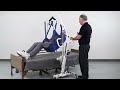 Patient Lift 6 Point Spreader Bar Sling Instructions and Transfer