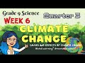 Climate Change | Global Warming | Greenhouse Effect | Grade 9 Science Quarter 3 Week 6 Lesson