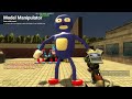 SPARTAN KICKING NEW ALL 3D SANIC CLONES MEMES in Garry's Mod!