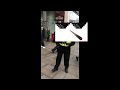 As I was busking again today in London, law enforcement came to fine me again...
