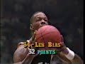 Len Bias vs Duke 41 Points 1/25/86 14/20 FGs 13/13 FTs