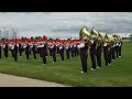 Falcon Marching Band 2023 Eastern Illinois Game Warm-Up