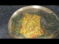 পাতায় ভাজা চুনোমাছ/ small fish paturi  using pumpkin leaves/Traditional village food.