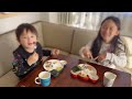 From the first day in Japan, My husband and kids were surprised about delicious Japanese foods!