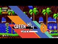 Intro, Title, Green Hill Zone & Knuckles - Sonic Mania