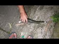 ONCE THE SPEAR IMMEDIATELY EXPLODES | HUNTING NIGHT FISH WITH GREAT SKILLS