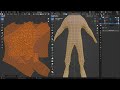 UV Unwrapping The Low Poly Character | Blender 4.1 Tutorial