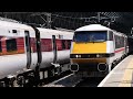 Intercity 225 Trains at Kings Cross Station (in 4k)