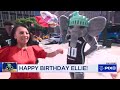 New York Liberty celebrate mascot's fourth season in Brooklyn