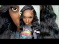 Hollywood Glam Curls Using Flexi Rods / Switching The frontal On My Wig