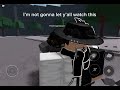 This guy got TOO MAD AND HAD TO TEAM TO KILL ME (Roblox The Strongest Battle Grounds)