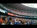 2011 Gold Cup: Salvadorians sing their National Anthem