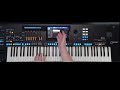 Yamaha Genos 2 Piano Demo - All voices demonstrated.