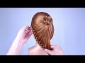Unique Bridal Hairstyles For Girls | Braided Bun Hairstyle For Long Hair | Simple Easy Hairstyles
