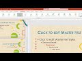 Build a Unique PowerPoint Look - The Slide Master Masterclass
