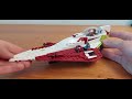 UPGRADE Lego Obi-Wan Jedi Starfighter 75333