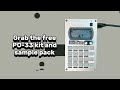 Free PO-33 Kit: Playdate (incl. Pocket Operator PO-133 & PO-33 transfer file + audio samples)
