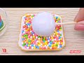 Tiny Rainbow Chocolate Cake🌈1000+ Miniature Rainbow Cake Recipe🌞Best Of Rainbow Cake Ideas