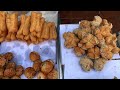 The Most Popular Cambodian Street Food - Very Delicious Donuts, Spring Roll, Yellow Pancake & More