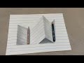 Mind-Blowing 3D Drawing: You Won't Believe This Is Just on Paper!