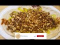 Make this easy hummus with chicken plate |  صحن حمص مع الدجاج وجبه فطور, غداء او عشاء