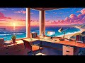 Relaxing Lofi Ocean 🌊 Relaxtion Deep Focus With Lofi Hip-Hop Beats And Soothing Natural Sounds
