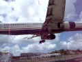 US Airways over Maho Beach