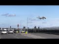 bicycle going faster than airbus A380! London Heathrow Airport!