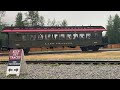 Railfanning Alaska Episode 1 | One of the White Pass trains as it pulls in the station!