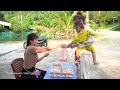 How To Make Doughnuts and Bring Doughnuts Goes To Market Sell | My Bushcraft / Nhất