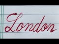 English handwriting | Stylish | Calligraphy