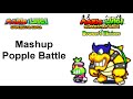 [Mario & Luigi: Superstar Saga + Bowser's Minions] Popple Battle Mashup